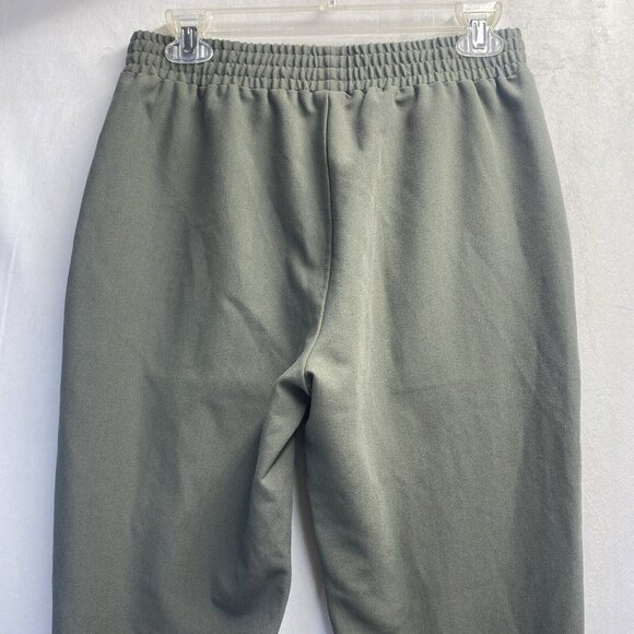 SPLENDID High-Rise Elastic Waist Joggers Pants Women Small Green Side Pockets - Picture 14 of 16